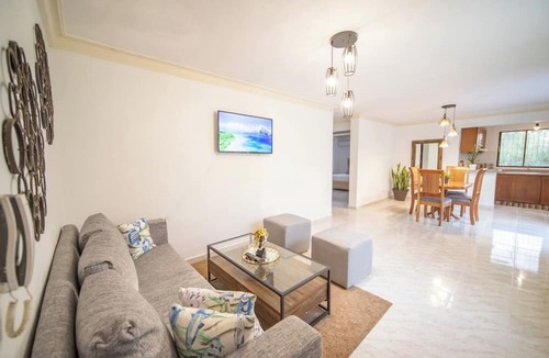 El Batey Apartment | Fully Equipped 2br-2bt Apt-dt5mins To The Beach
