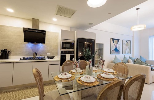Downtown Santo Domingo Apartment | Luxury City Center Apt, Stunning Rooftop Jacuzzi with Panoramic Views