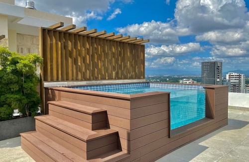 Downtown Santo Domingo Apartment | Luxury City Center Apt, Stunning Rooftop Jacuzzi with Panoramic Views