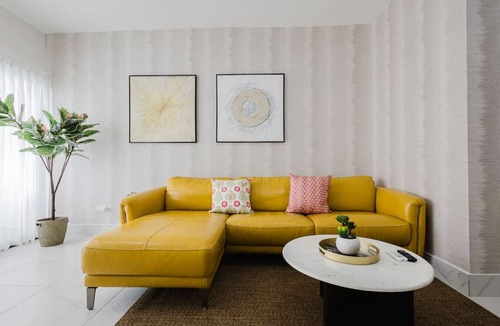 Lope De Vega Condo | Stylish, City Center Condo, Fast Wi-Fi, Full AC.