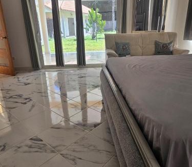 Sosua Villa | 2BR Villa Private Pool Walk to Playa Laguna Beach