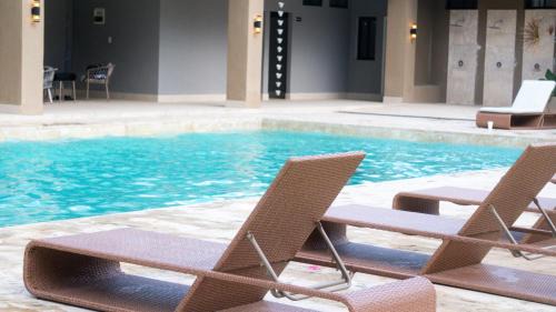 Guaricano Apartment | Tu escapada perfecta 3 Hab, Piscina, Gym y BBQ a 15 minutos de la Embajada USA