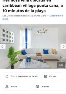 Residencial del Este Villa | Hermosa villa ubicada en caribbean Village punta cana a 10 minutos de la playa