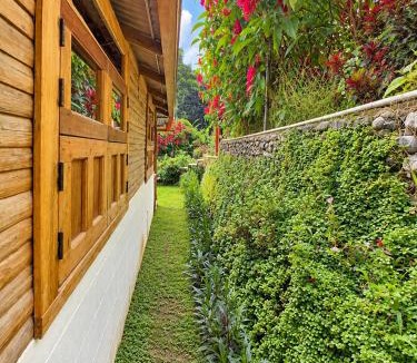 Los Cacaos Ski Chalet | Casa Campesina Familiar Río, BBQ, Billar en villaclard Los Cacaos