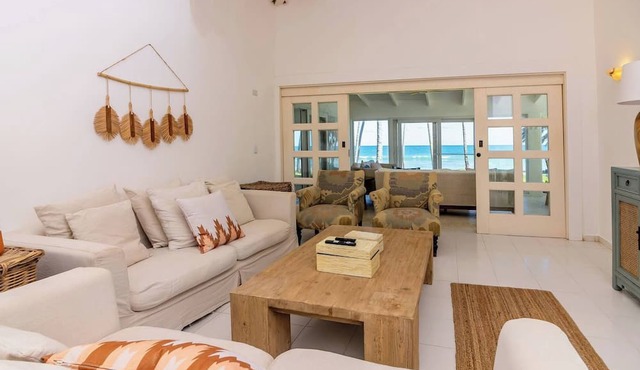 Beautiful Villa At Peaceful Beach Near Cabarete!