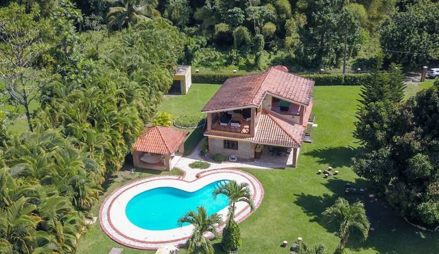 ®{Villa~Roseca~EcoLodge}@LosMogotes +Pool+Family in Dominican Republic