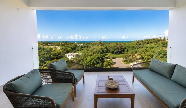 Luxury Condo with Rooftop Infinity Pool & Ocean Views in Marvelous Las Terrenas in Las Terrenas