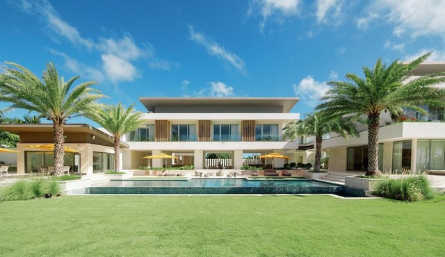 Shemesh Residence - Ocean & golf views with full staff at unique Cap Cana villa