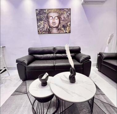 Luxury Suite with Workspace, Pool & City Views Near Piantini & Ave Churchill in Santo Domingo