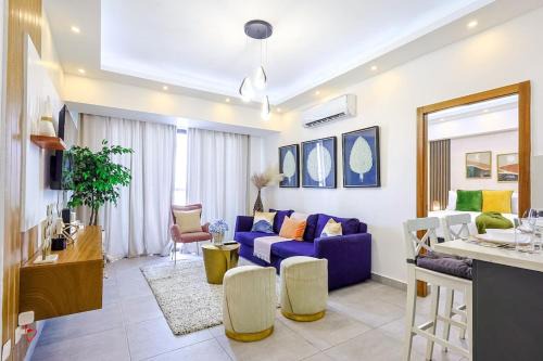 Cozy 1BR Condo, Pool, Gym in Santo Domingo